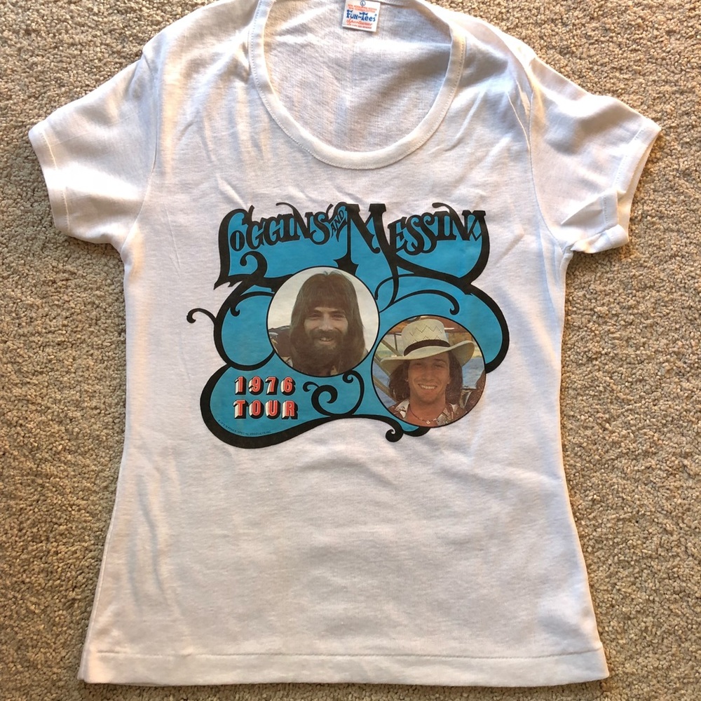 Vintage (Kenny) Loggins & Messina 1976 Tour TShirt